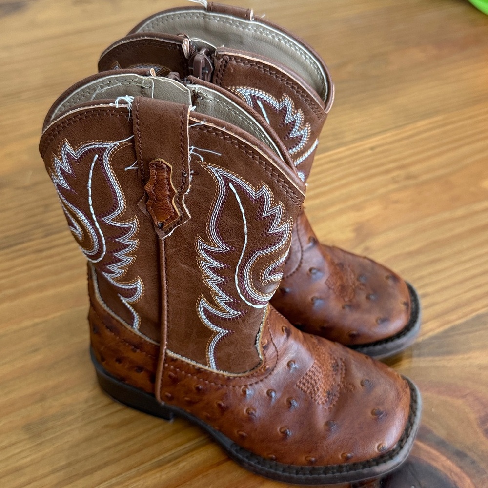 Roper Brown Toddler Cowboy Boots